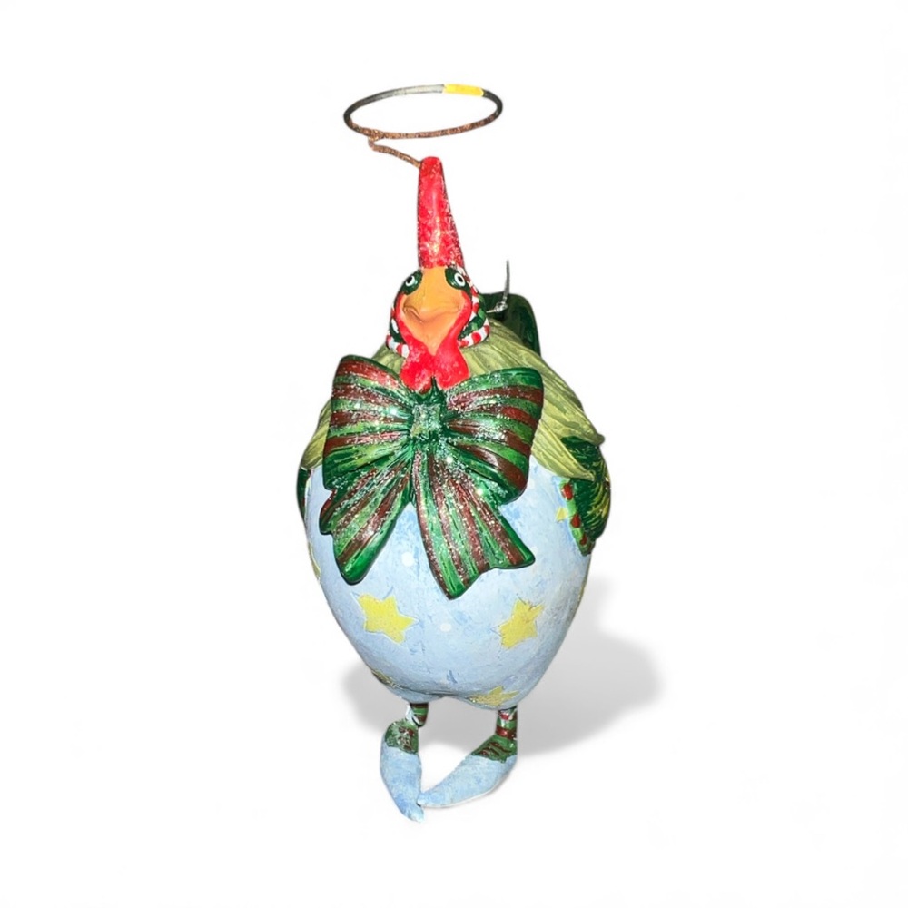 Patience Brewster Donald Rooster Christmas Ornament dept 56
